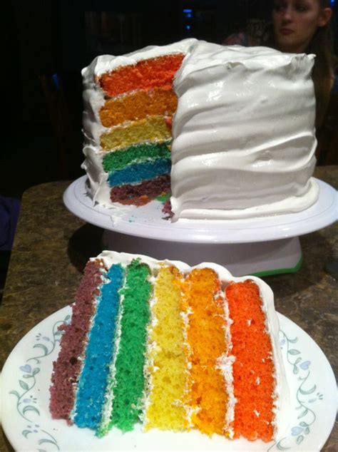 Teens and a Toddler: Skittles Rainbow Cake!!!