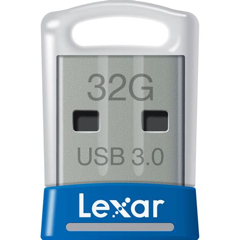 Lexar 32GB JumpDrive S45 USB 3.0 Flash Drive LJDS45-32GABNL B&H