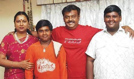 Actor Vijayakanth Family