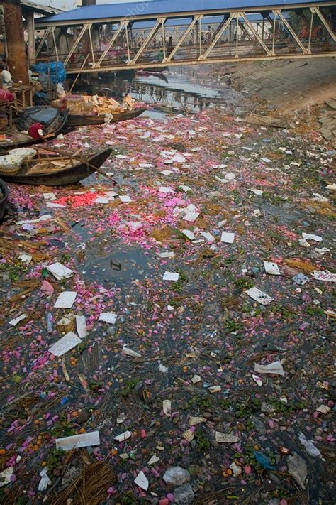 Buriganga river pollution, Bangladesh - Stock Image - C010/6399 ...