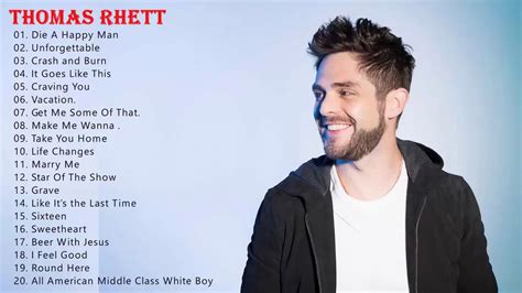 Thomas rhett greatest hits || Thomas rhett greatest hits full album - YouTube