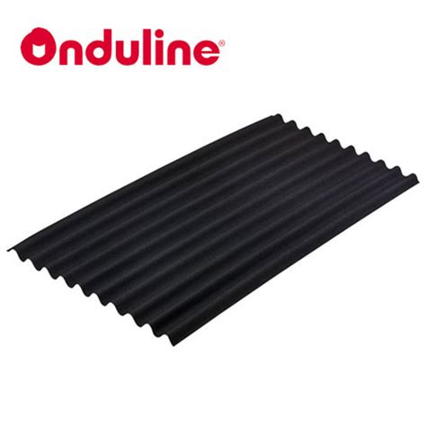 Onduline Corrugated Bitumen Roofing Sheet Black