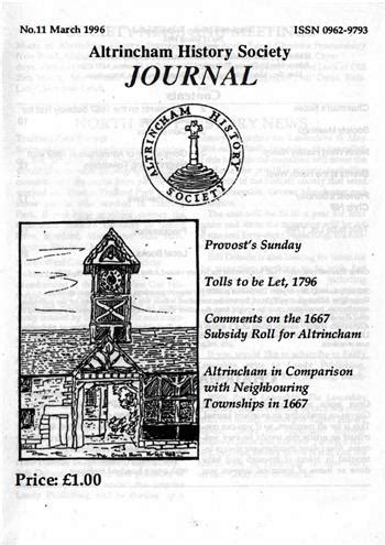 Local History Publications | Altrincham Heritage