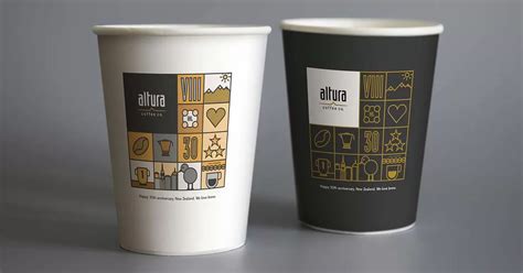 Coffee Cup Design • Altura Coffee • White Rabbit