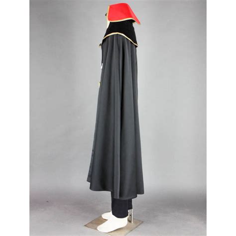 Captain Harlock Costume/ Anime Space Pirate Captain Harlock Cosplay ...