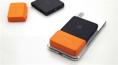 BrickPower Portable Wireless Charger Stays Attached to Your Phone | Gadgetsin