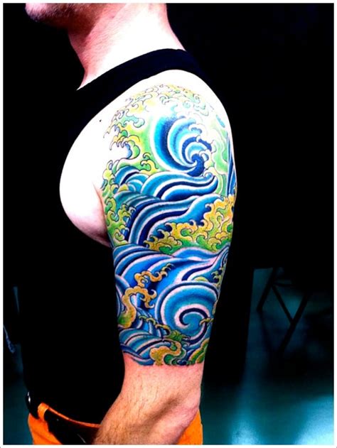 25+ Japanese Water Tattoo Designs