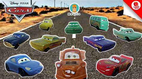 2006 McDonald's Disney Pixar Cars Happy Meal Toys Worldwide Set 1-12 Complete - YouTube