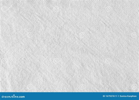 Close Up White Cotton Fabric, Natural Textile Texture for Background ...