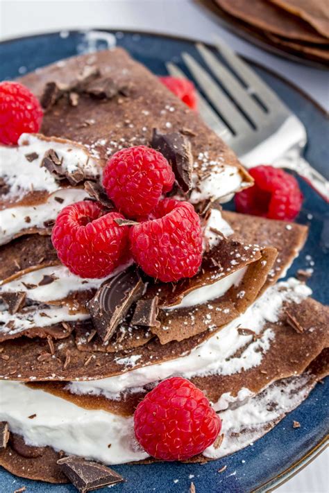 Chocolate Gluten Free Crepes - Make in Your Blender!