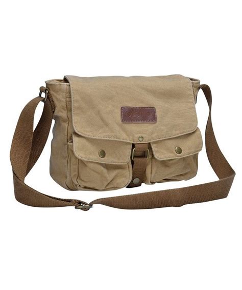 Vintage Canvas Messenger Bag Retro Cross-body Shoulder Bag - Khaki - CI11EP2350D | Bags ...