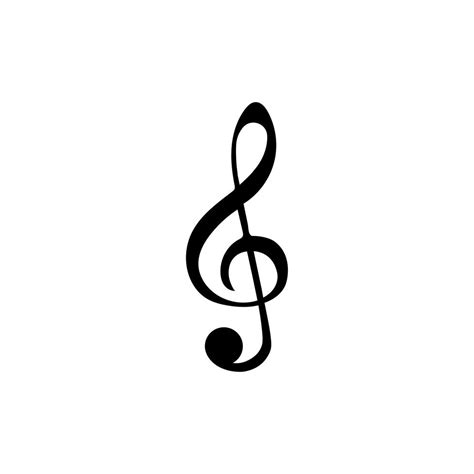 Illustration of a treble clef musical note - Download Free Vectors, Clipart Graphics & Vector Art