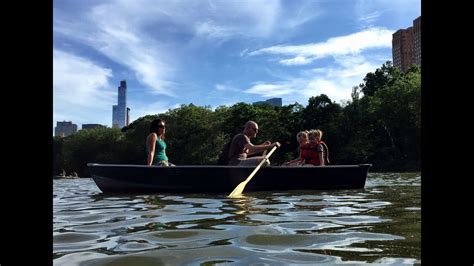 Central Park Row Boats rentals in NYC - Central Park BoatHouse - YouTube