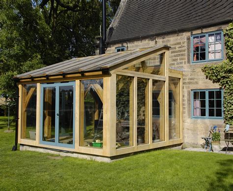 Oak Timber Framed Conservatory - Hector and Cedric