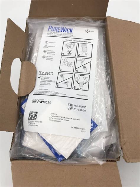 BARD PWM030 PureWick Male External Catheter (30/Case) - GB TECH USA