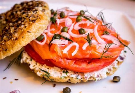 Lox 'n Bagel Sandwich - No Spoon Necessary