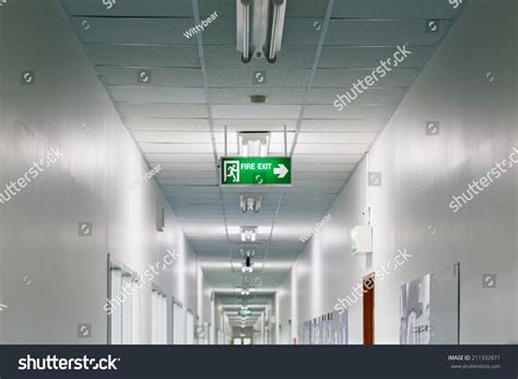 Fire Exit Sign Factory Stock Photo 211332871 | Shutterstock