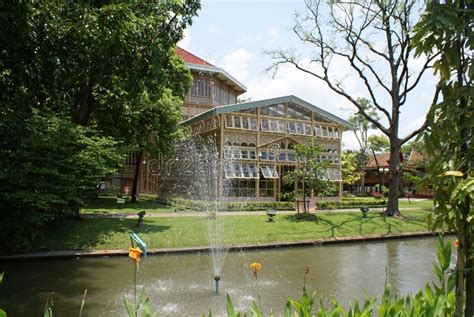 Vimanmek Mansion, Vimanmek Palace, Dusit Palace Garden in Bangkok, Thailand, Asia Stock Photo ...