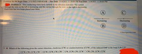 Answered: Problem 2: Two conducting wires have… | bartleby