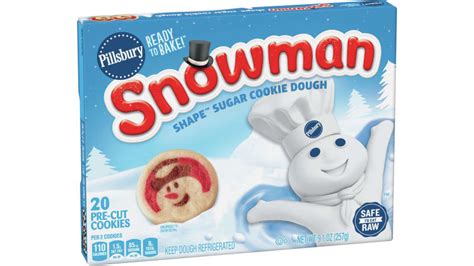 Pillsbury™ Shape™ Snowman Sugar Cookie Dough - Pillsbury.com