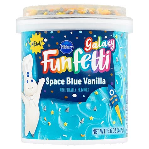 Pillsbury Funfetti Galaxy Space Blue Vanilla, Frosting