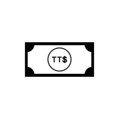 Trinidad and Tobago Currency Symbol, Trinidad and Tobago Dollar Icon, TTD Sign. Vector ...