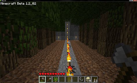 My underground tree farm!! : r/Minecraft