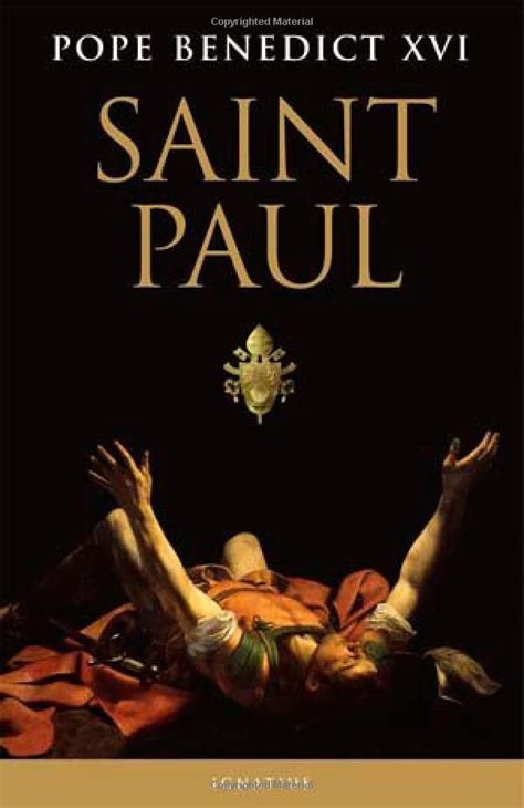 Saint Paul: Pope Benedict XVI: 9781586173678: Amazon.com: Books | Pope benedict, Pope benedict ...