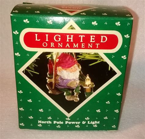 Hallmark Keepsake Magic Ornament North Pole Power and Light 1987 ...