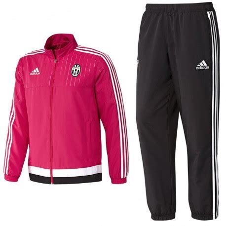 Juventus pink presentation tracksuit 2015/16 - Adidas - SportingPlus ...