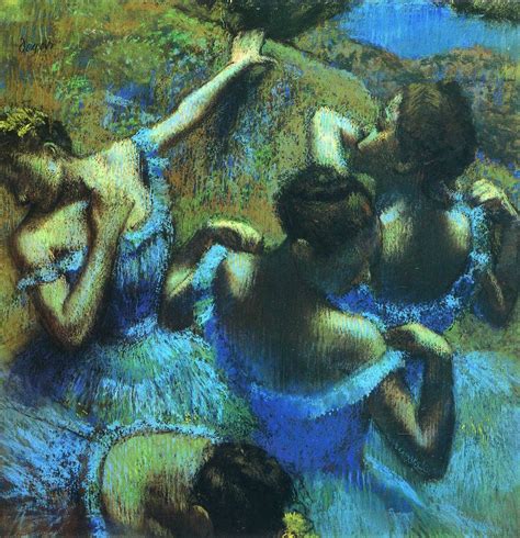 Blue Dancers Edgar Degas 1899 – Poster - Canvas Print - Wooden Hanging ...