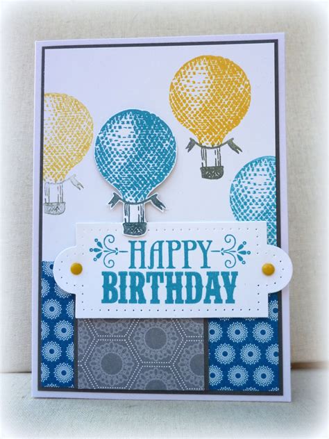 White House Stamping: Retro Birthday Balloons...