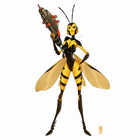 Wasp by CamaraSketch on DeviantArt