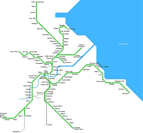 Brisbane Metro Map • Mapsof.net