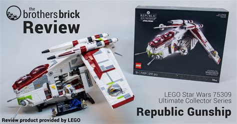 LEGO Star Wars Ultimate Collector Series 75309 Republic Gunship [Review ...