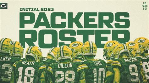 Packers keep 6 receivers, 11 offensive linemen: Here's the initial 2023 ...