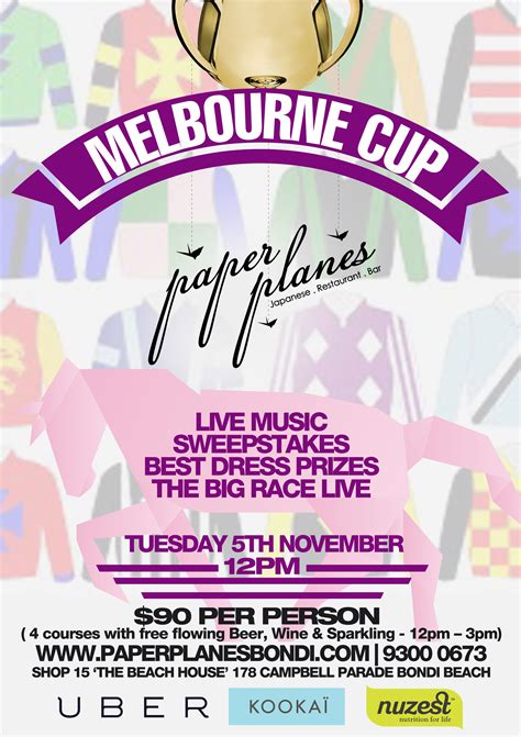 Melbourne Cup at PaperPlanes - The Beast