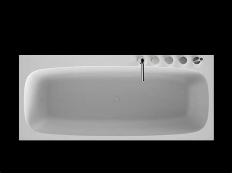 Rectangular Cristalplant® bathtub ARK by Boffi design Naoto Fukasawa ...