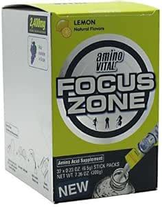 Amazon.com: Amino Vital Focus Zone, Lemon 8-4 Packs : Arts, Crafts & Sewing