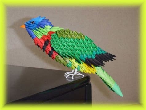 Die besten 25+ 3d origami vogel Ideen auf Pinterest