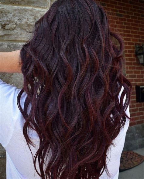 dark cherry wine hair color - Lynsey Stjohn