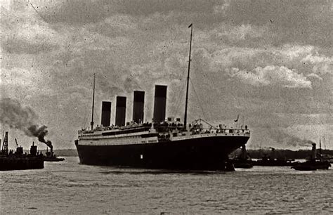 The 110th anniversary of the Titanic's departure