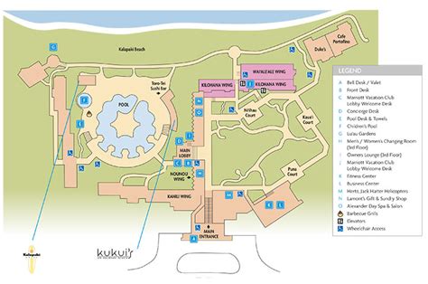 Marriott Waiohai Beach Club Floor Plan | Viewfloor.co