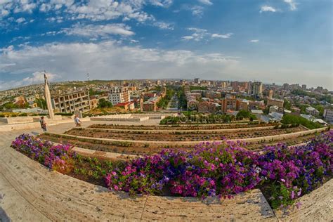 Cascade Staircase in Yerevan Stock Photo - Image of culture, famous: 104119154