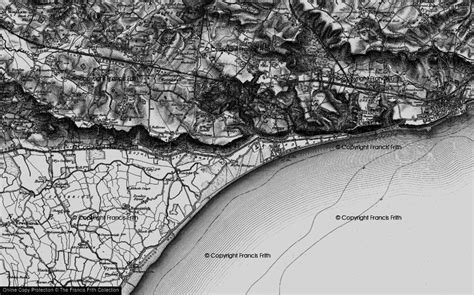 Old Maps of Hythe Ranges, Kent - Francis Frith