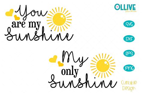 You Are My Sunshine My Only Sunshine Graphic by ollivestudio · Creative Fabrica