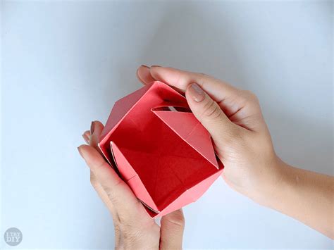 Origami Chinese Takeout Box | I Try DIY