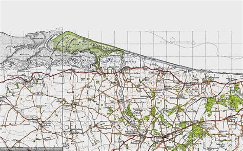 Historic Ordnance Survey Map of Cley next the Sea, 1946