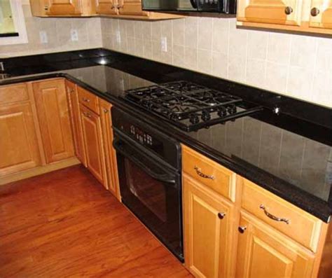 Gorgeous Kitchen with Black Laminate Countertops (41) | Black granite ...