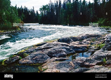 Otter Rapids,Churchill River,Saskatchewan,Canada Stock Photo - Alamy